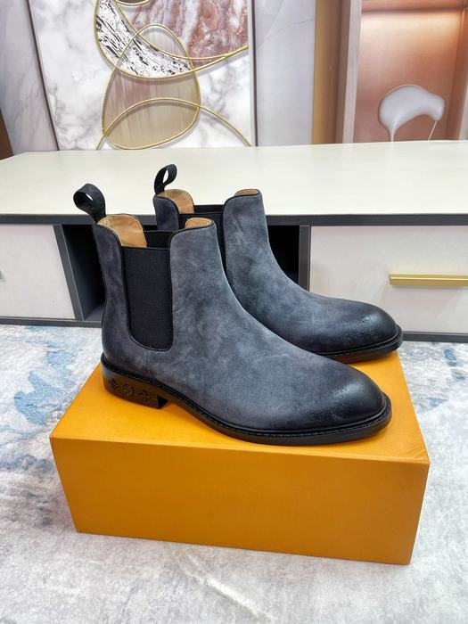 Shoes Louis Vuitton Chelsea boots Grey