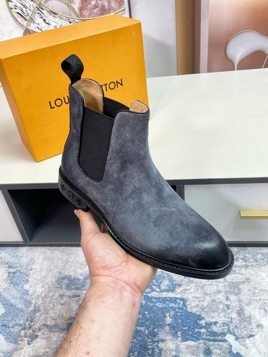 Shoes Louis Vuitton Chelsea boots Grey