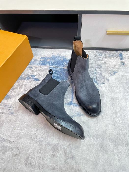 Shoes Louis Vuitton Chelsea boots Grey