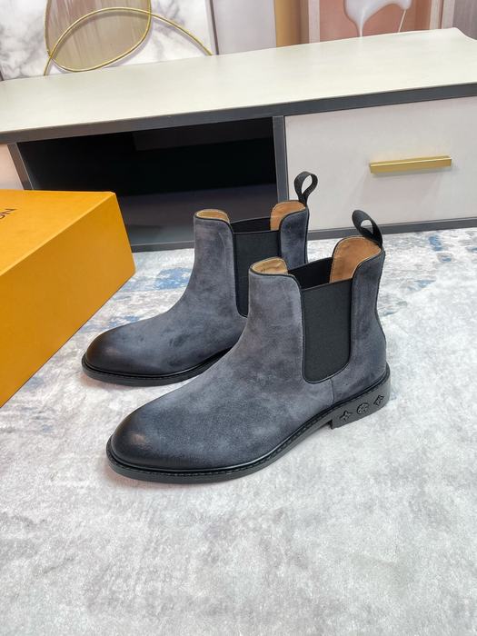 Shoes Louis Vuitton Chelsea boots Grey