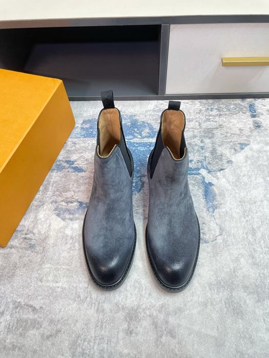 Shoes Louis Vuitton Chelsea boots Grey
