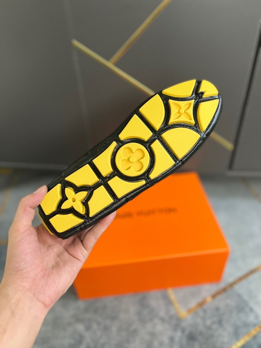 Shoes Louis Vuitton Driver Moccasin Black