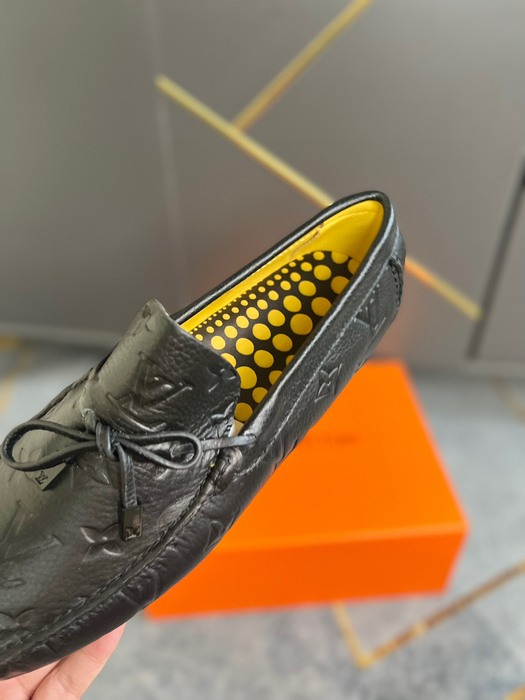 Shoes Louis Vuitton Driver Moccasin Black