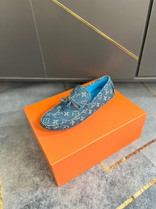 Shoes Louis Vuitton Driver Moccasin Blue