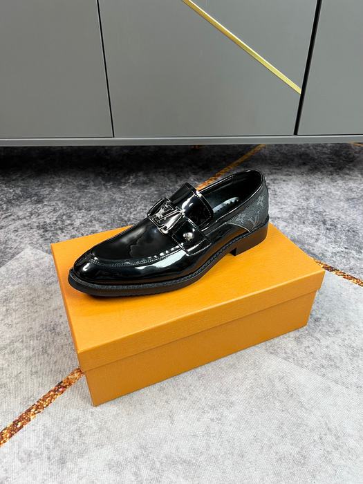Shoes Louis Vuitton Loafer Black 054