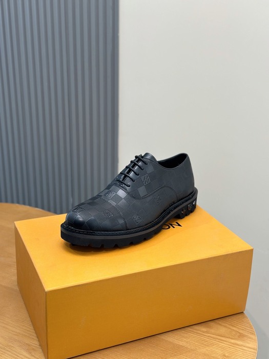 Shoes Louis Vuitton Oxford derby Black 001