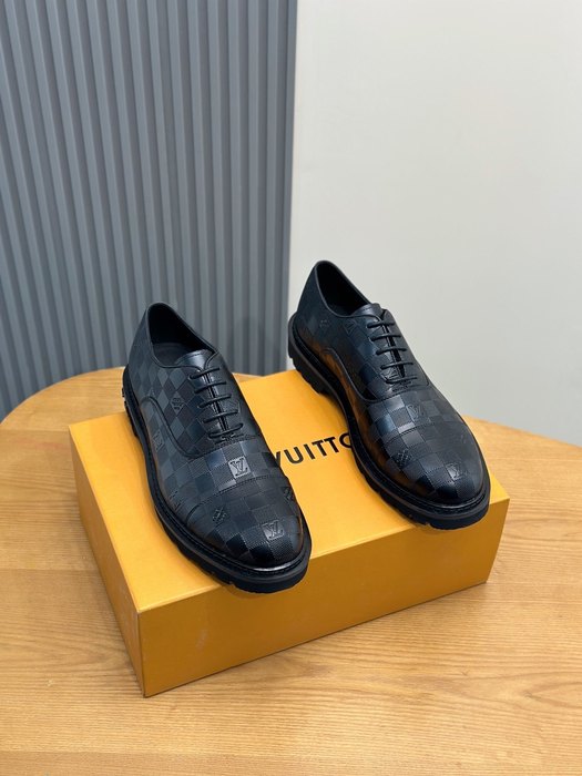 Shoes Louis Vuitton Oxford derby Black 001