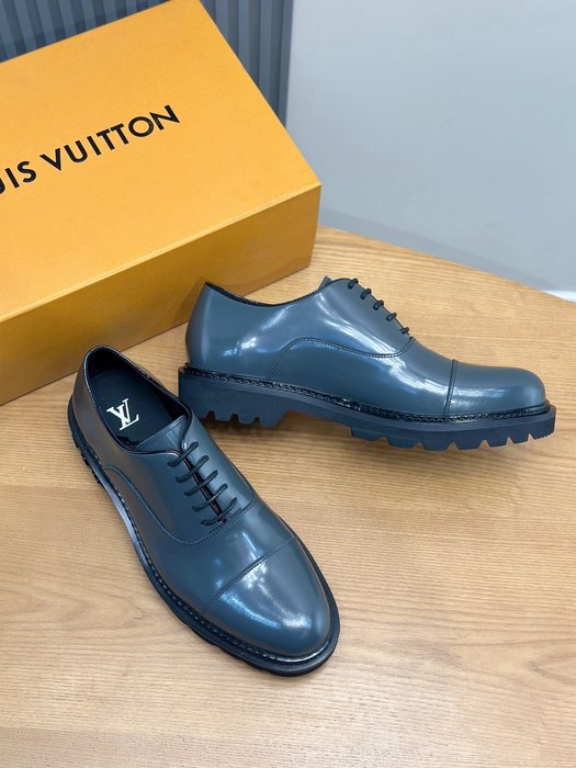 Shoes Louis Vuitton Oxford derby Grey