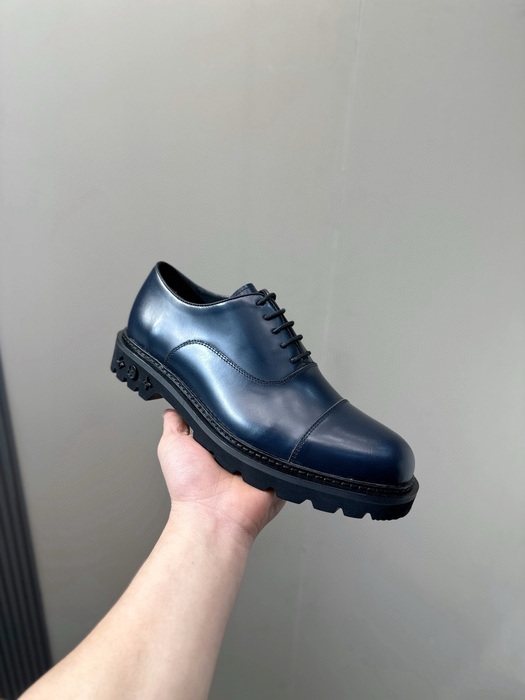 Shoes Louis Vuitton Oxford lace up Black 001