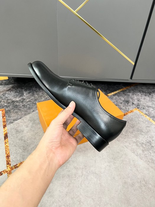 Shoes Louis Vuitton business casual derby Black 001