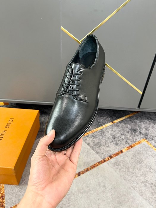 Shoes Louis Vuitton business casual derby Black 001
