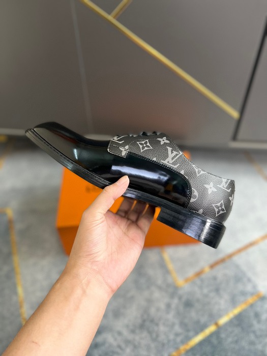 Shoes Louis Vuitton business casual derby Black