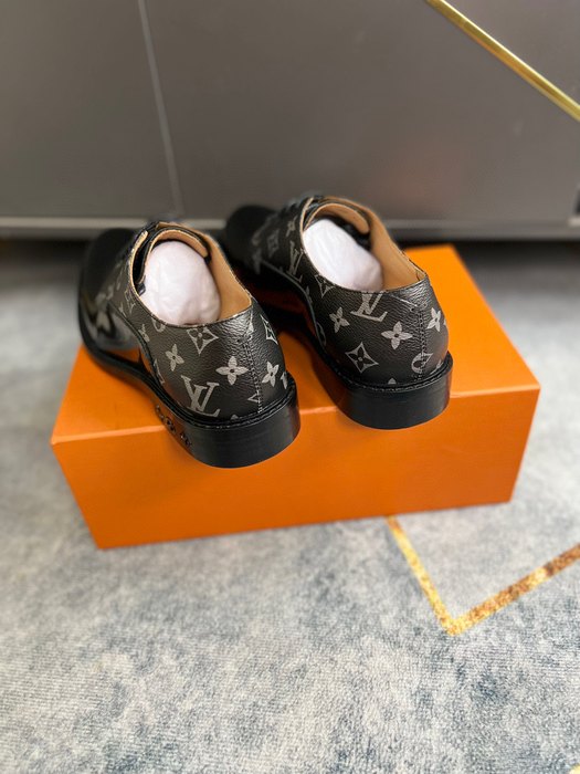 Shoes Louis Vuitton business casual derby Black
