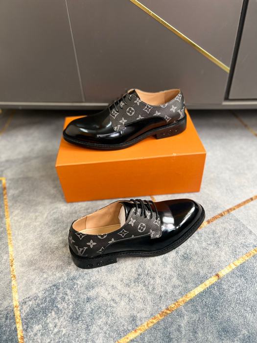 Shoes Louis Vuitton business casual derby Black