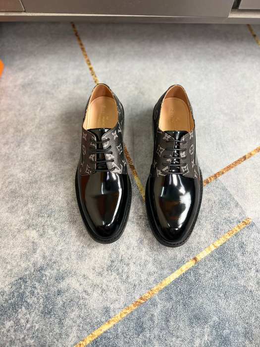 Shoes Louis Vuitton business casual derby Black