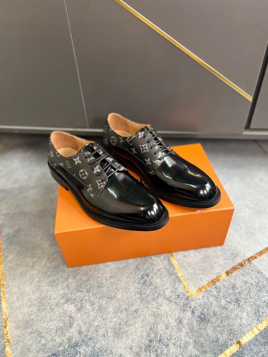 Shoes Louis Vuitton business casual derby Black