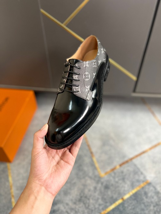 Shoes Louis Vuitton business casual derby Black
