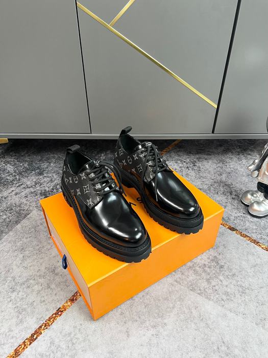 Shoes Louis Vuitton business casual derby White