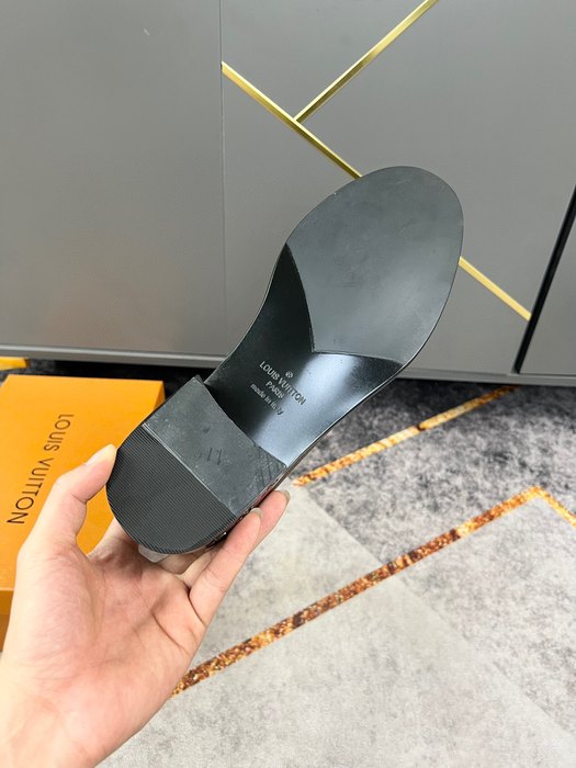 Shoes Louis Vuitton business casual lace up Brown