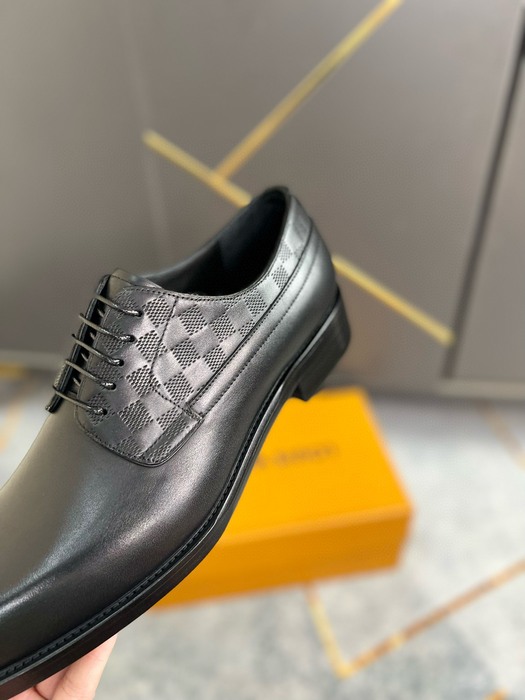 Shoes Louis Vuitton business casual leather oxford Black