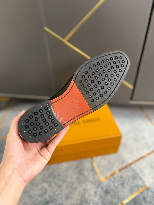 Shoes Louis Vuitton business casual leather oxford Black