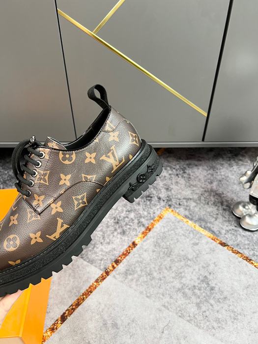 Shoes Louis Vuitton business casual leather shoes White