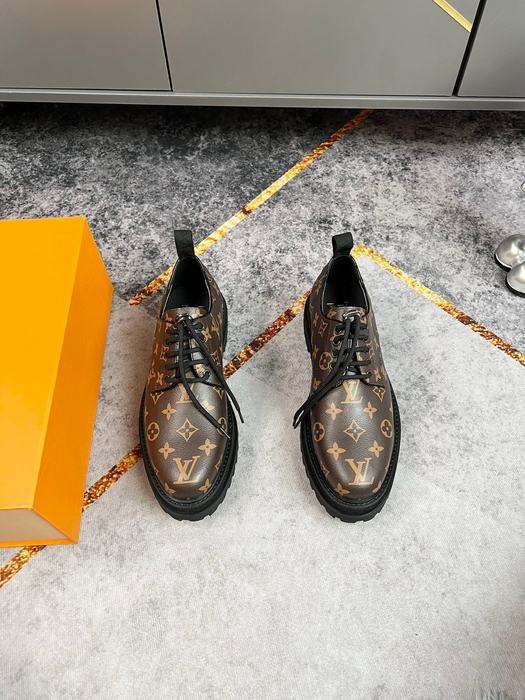 Shoes Louis Vuitton business casual leather shoes White