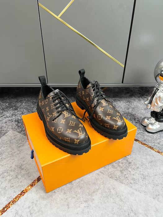 Shoes Louis Vuitton business casual leather shoes White