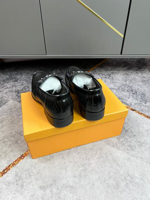 Shoes Louis Vuitton business casual loafer Black 001