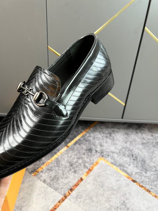 Shoes Louis Vuitton business casual loafer Black 001