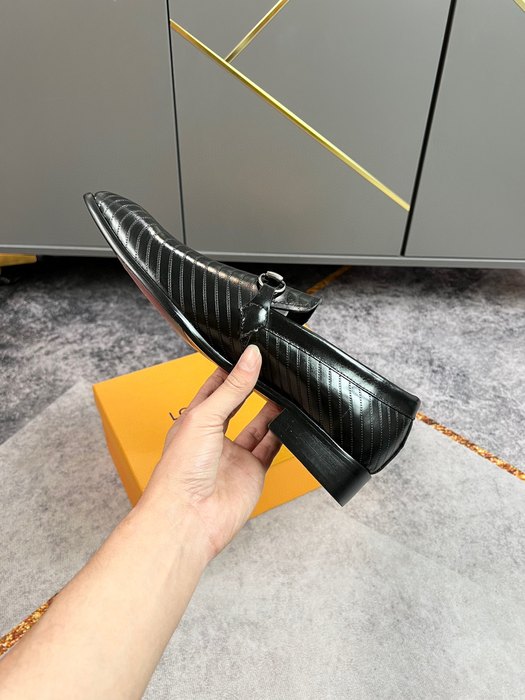 Shoes Louis Vuitton business casual loafer Black 001