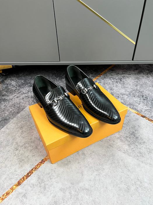 Shoes Louis Vuitton business casual loafer Black 001