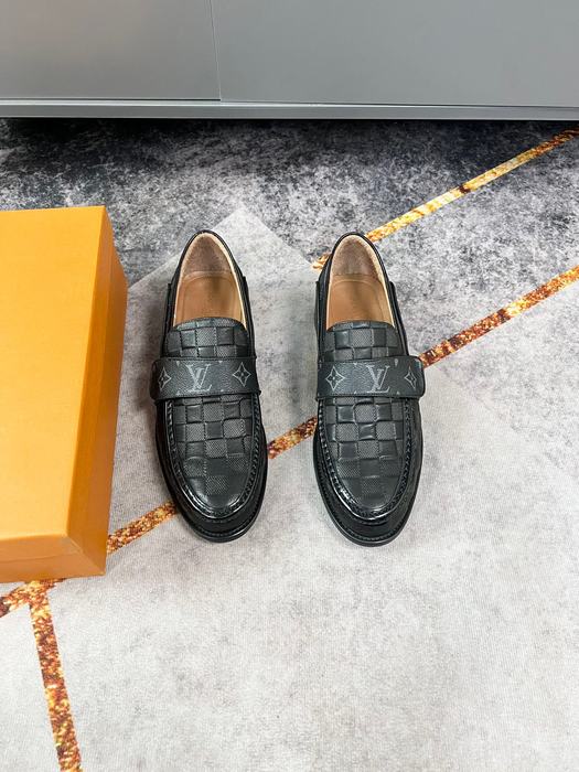 Shoes Louis Vuitton business casual loafer Black 002