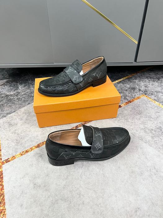 Shoes Louis Vuitton business casual loafer Black 002