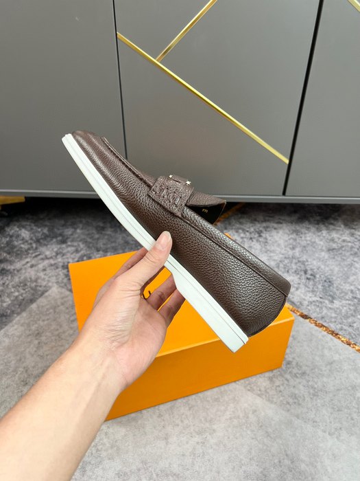 Shoes Louis Vuitton business casual loafer Brown 001