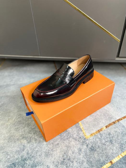 Shoes Louis Vuitton business casual loafer Burgundy