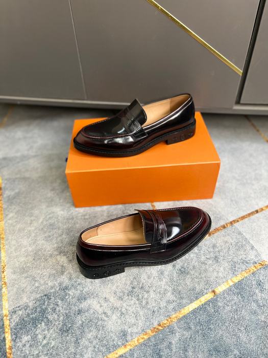 Shoes Louis Vuitton business casual loafer Burgundy