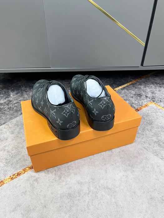 Shoes Louis Vuitton business casual oxford Black 001