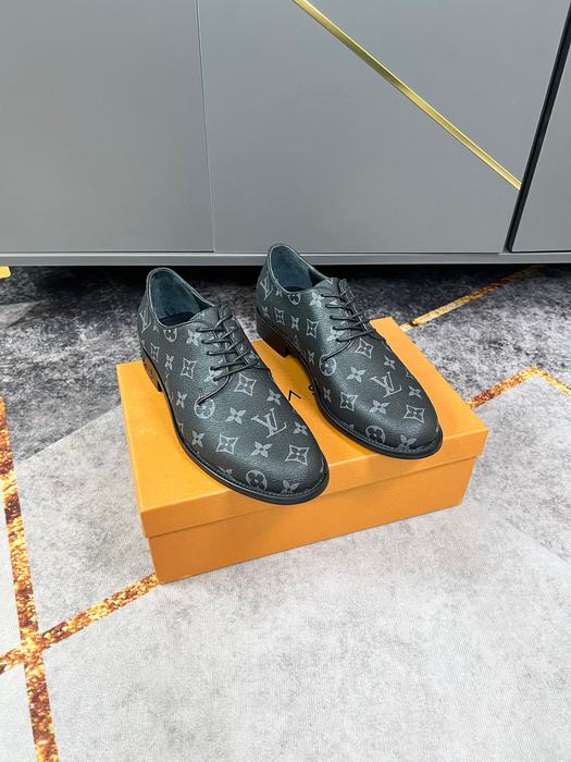 Shoes Louis Vuitton business casual oxford Black 001