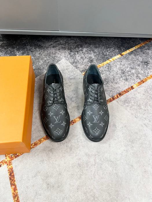 Shoes Louis Vuitton business casual oxford Black 001
