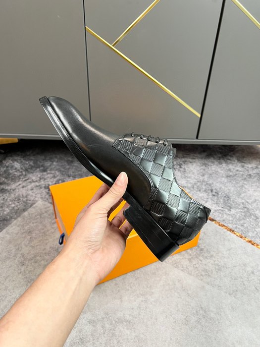 Shoes Louis Vuitton business casual oxford Black