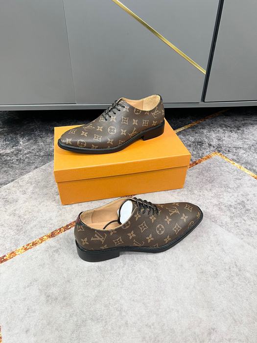 Shoes Louis Vuitton business casual oxford Brown 001