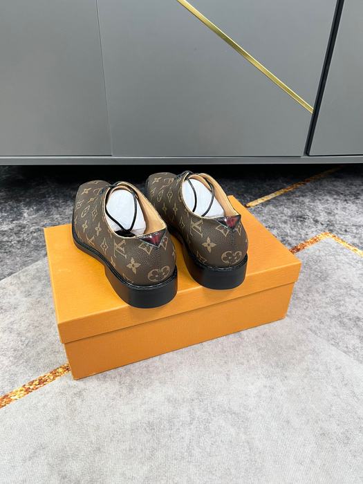 Shoes Louis Vuitton business casual oxford Brown 001