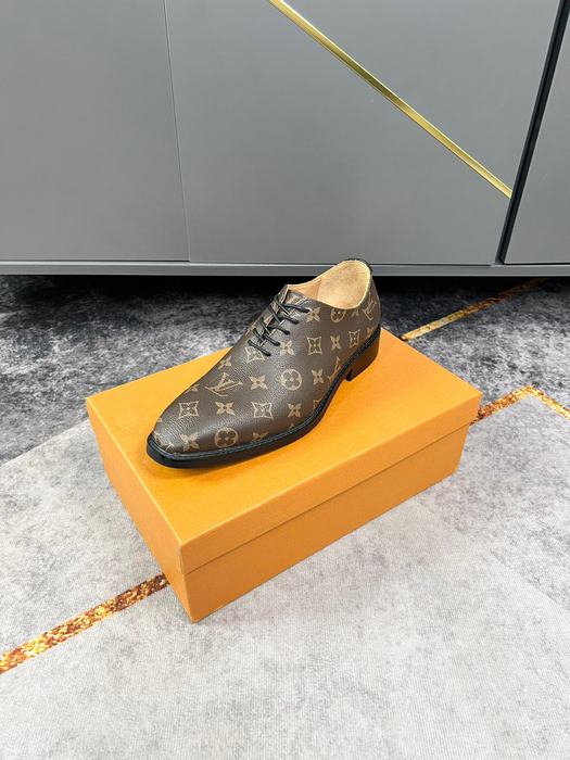 Shoes Louis Vuitton business casual oxford Brown 001
