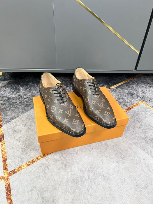 Shoes Louis Vuitton business casual oxford Brown 001