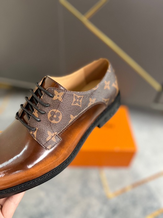 Shoes Louis Vuitton business casual oxford Brown