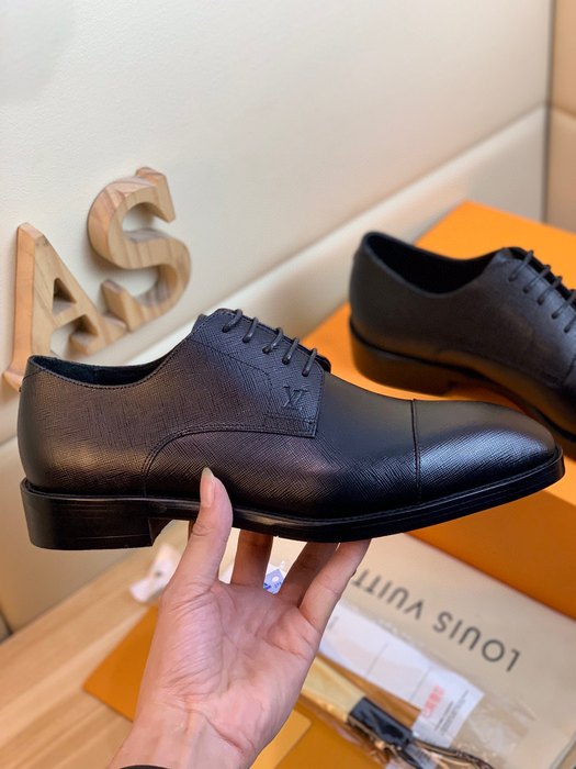Shoes Louis Vuitton business dress shoes Black 001