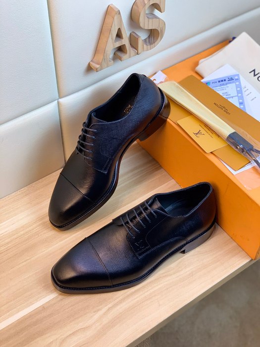 Shoes Louis Vuitton business dress shoes Black 001
