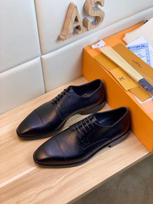 Shoes Louis Vuitton business dress shoes Black 001