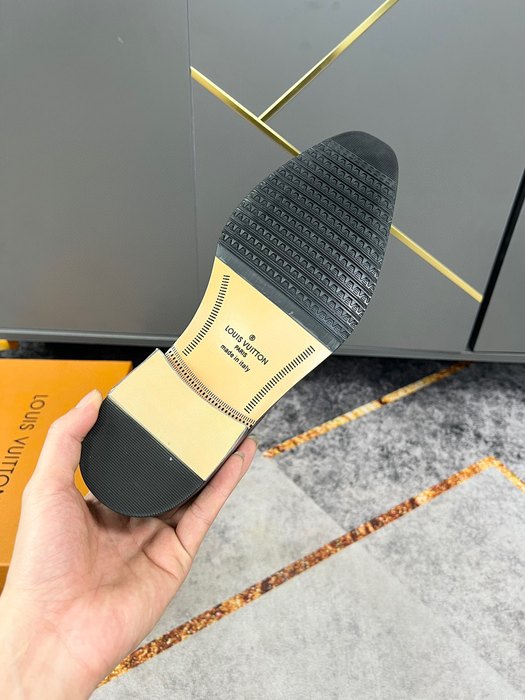 Shoes Louis Vuitton business dress shoes Black 003